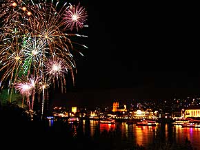 Feuerwerk Winzerfest Boppard am Rhein, � 2006 WHO
