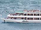 Rheinschifffahrt ab Frankfurt, Mainz, Wiesbaden und R�desheim, Schiffsfahrplan, Foto, Fahrtverlauf, Speisen, Schiffskarten