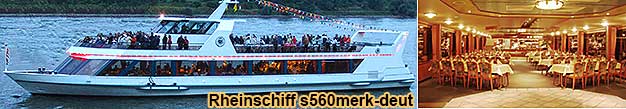 Rheinschifffahrt ab Koblenz, Schiffsfahrpläne, Foto, Fahrtverlauf, Speisen, Schiffkarten